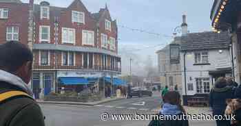 LIVE: Fire in high street with people urged to avoid the area