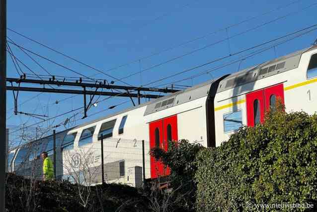 Reizigers mogen trein niet verlaten na breuk in hoogspanningskabel: treinverkeer tussen Schaarbeek en Kortrijk ligt stil