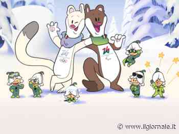 Le mascotte delle olimpiadi Milano Cortina 2026 a Racquet Trend Expo