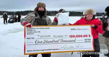 $100,000 catch of a lifetime at northern Manitoba ice fishing derby