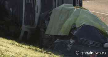 1 dead, 1 seriously injured in early morning Surrey crash