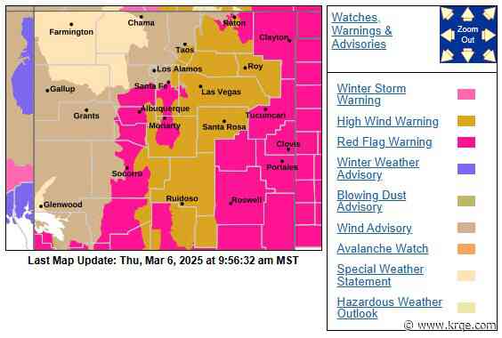 PNM to shut off power in the East Mountains  due to high winds