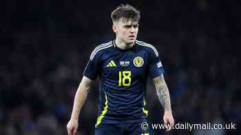 Scotland winger Ben Doak set to miss Nations League playoff as injury setback threatens to end his season