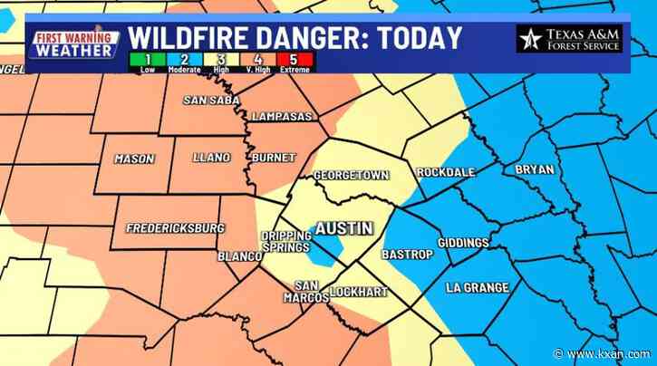 Windy conditions return as the wildfire risk remains elevated