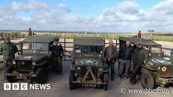 Ex-soldiers retrace WW2 route in Jeeps for VE Day
