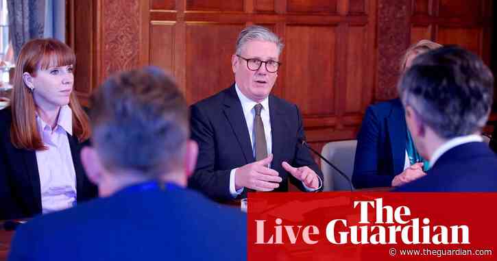 Starmer says it would be ‘big mistake’ to think Ukraine no longer needs military support because peace deal inevitable – as it happened