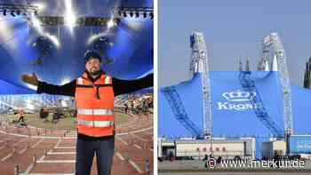 Riesiges Zirkuszelt auf der Theresienwiese aufgebaut – was die Konstruktion so besonders macht