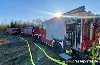 FW-MK: Erster Waldbrand des Jahres