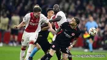 Ajax verliest van Eintracht Frankfurt in Europa League