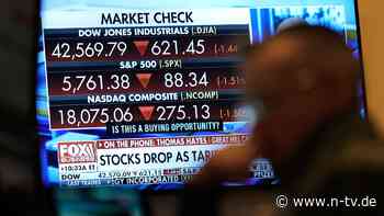 Wall Street sackt ab: Trumps Zoll-Zickzack irritiert US-Anleger