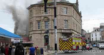 RECAP: Fire in high street with people urged to avoid the area