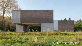 Moderne woning in landelijke omgeving