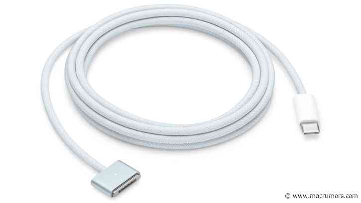 Apple Selling New Sky Blue USB-C to MagSafe 3 Cable to Match M4 MacBook Air