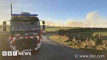 Moorland fire cause 'under investigation'