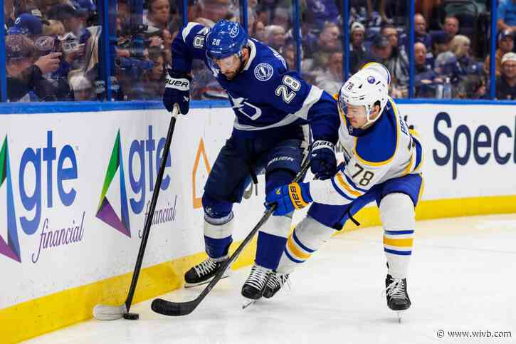 Sabres give up another lead, lose 6-5 to Lightning