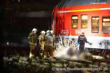 Mann von Zug erfasst und tödlich verletzt