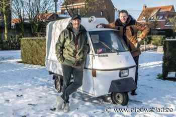 David en Giovanni steunen met deelname aan Rickshaw Run vzw Care4Lou