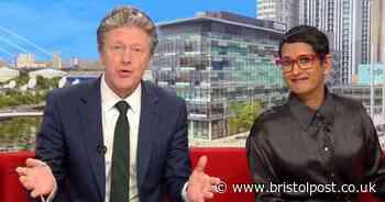 BBC Breakfast's Naga Munchetty left red-faced after issuing apology to co-star
