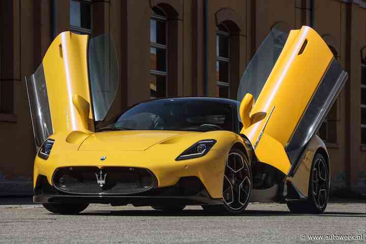 Toch niet: de elektrische Maserati MC20 Folgore is officieel geschrapt