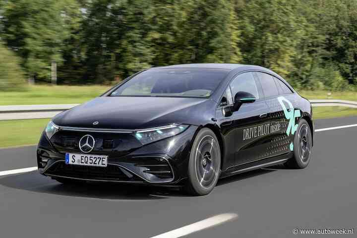 Zie je in Duitsland een Mercedes-Benz met blauwe verlichting dan is het een autonome level 3-auto