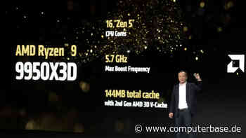 AMD Ryzen 9 9950X3D und 9900X3D: Tests am 11. März, im Handel ab 12., nur in China schon heute (Update)