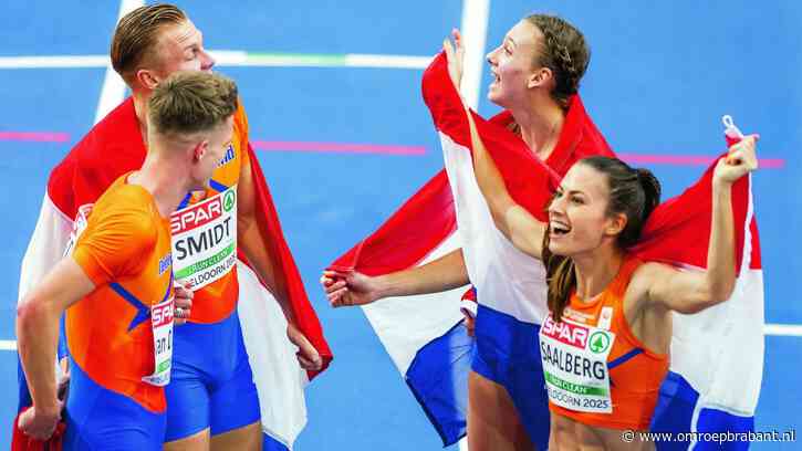 Opnieuw pakt Eveline Saalberg goud op EK Indoor atletiek