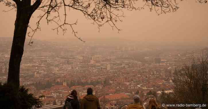 Mildes Wetter bringt Saharastaub nach Deutschland