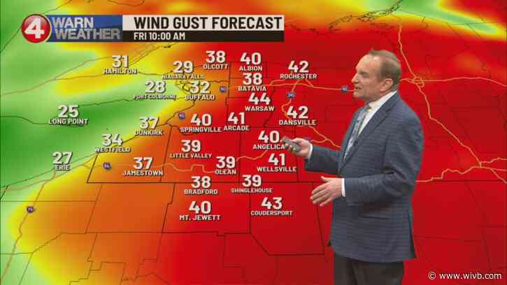 Temperatures dip with flurries to start the weekend