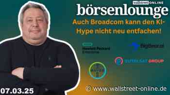 wO Börsenlounge: Broadcom | VW | Bayer - bei Tenbagger Eutelsat jetzt die Gewinne einfahren!