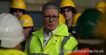 Prime Minister  Sir Keir Starmer visits Cammell Laird after defence spending increase