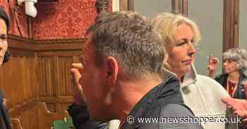 Actor Stephen Graham spotted in Parliament at police misconduct meeting