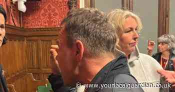 Actor Stephen Graham spotted in Parliament at police misconduct meeting