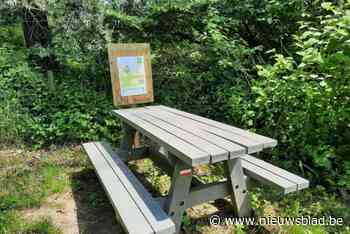 Picknickbank gestolen uit natuurgebied