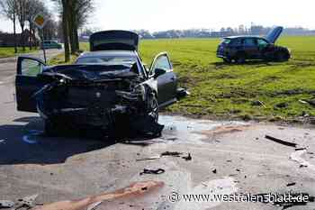 Drei Verletzte bei Verkehrsunfall in Rahden