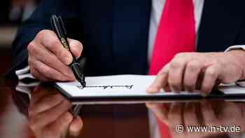 Brief an Ajatollah Ali Chamenei: "Militärisch oder Abkommen": Trump stellt Iran vor die Wahl