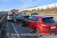 Massenkarambolage auf der A3 bei Wiesbaden – Sechs Verletzte, hoher Sachschaden