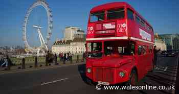 'First-class' London bus journey treats passengers to free champagne and gourmet nibbles