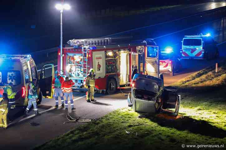 Snelweg A18 dicht vanwege onderzoek na ernstig ongeval