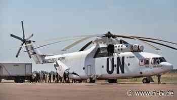 Gefechte in Region Nasir: UN-Hubschrauber im Südsudan beschossen - ein Toter