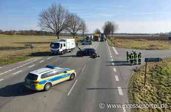 POL-STD: 38-jähriger Motorradfahrer bei Unfall in Buxtehude-Ketzendorf schwer verletzt