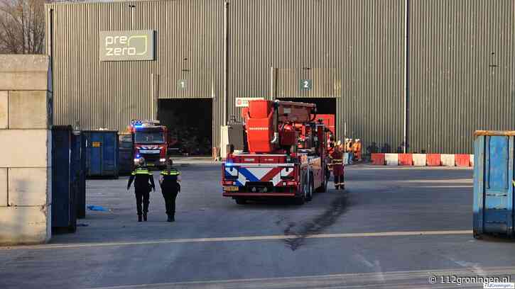 `Middelbrand` bij PreZero Gideonweg Groningen