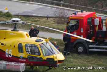 A Breil, le feu demeure sous surveillance et "sous contrôle" mais la piste criminelle est toujours envisagée, selon Sébastien Olharan