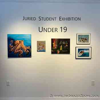 Under 19 juried art show opens tonight in Bancroft 