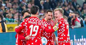 Bundesliga: Mainz festigt CL-Platz mit Sieg in Mönchengladbach
