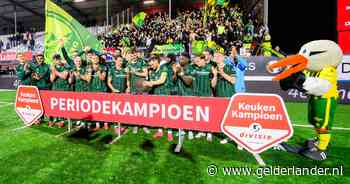 Uitstekende avond voor ADO Den Haag: periodetitel en naar tweede plaats door harde uitglijder FC Dordrecht