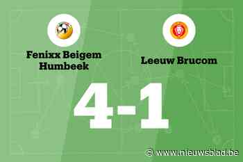 Van Roy maakt twee goals voor Fenixx in wedstrijd tegen Leeuw Brucom B