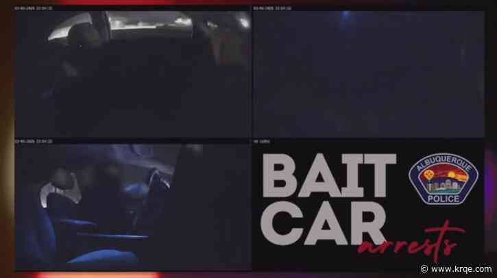 VIDEO: Albuquerque police arrest teen accused of stealing bait cars