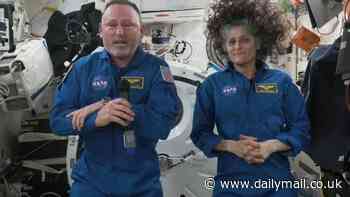 Fears NASA's stranded astronauts could be left in space even longer after new twist in saga