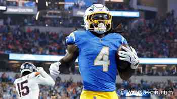 Chargers to release RB Edwards, source says