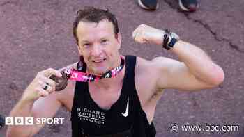 Whitehead on 'biggest challenge' of 100 marathons